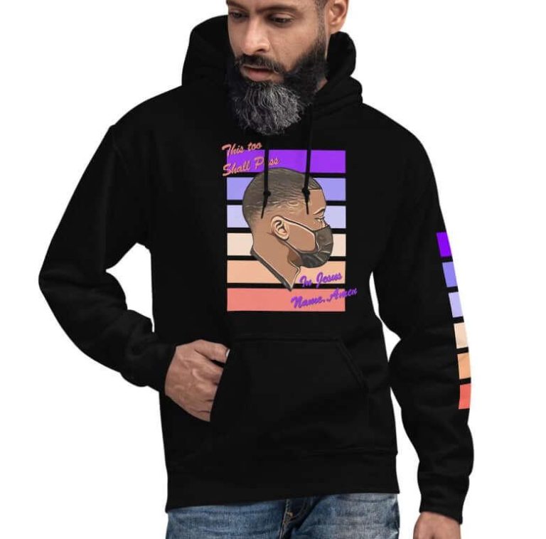 COVID Shall Pass Adult Hoodie
