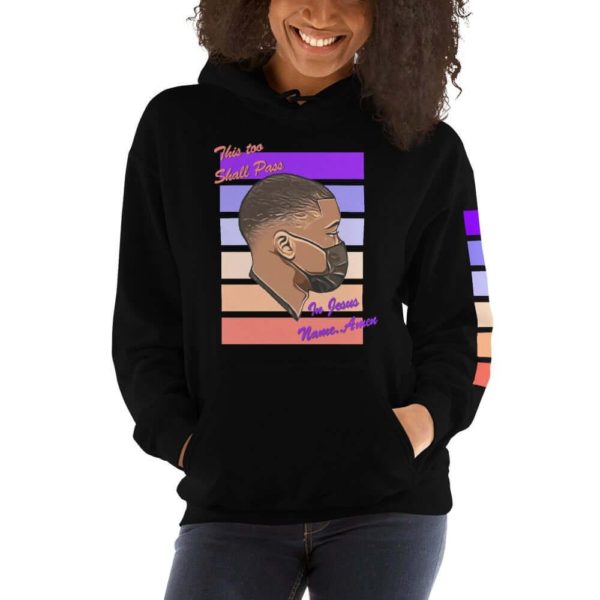 COVID Will Pass-Unbounded Christian Unisex Hoodie-Jesus-God-Christian-women