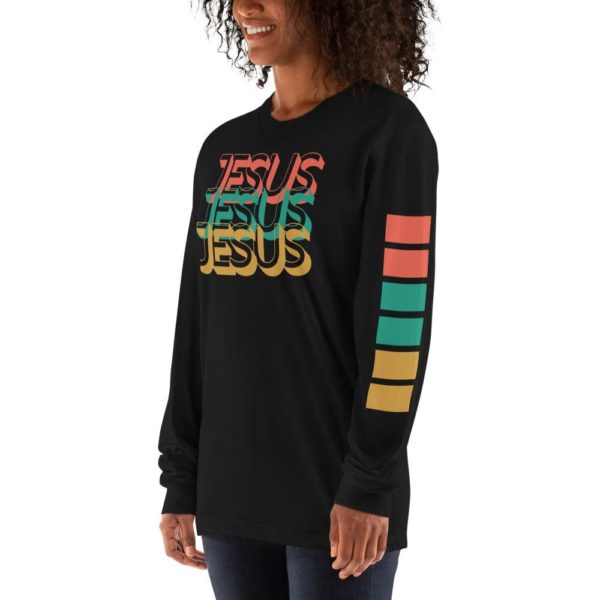Jesus, Jesus, Jesus Adult Long Sleeve