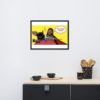 <strong>Not Today Satan!</strong><br>Framed Wall Art
