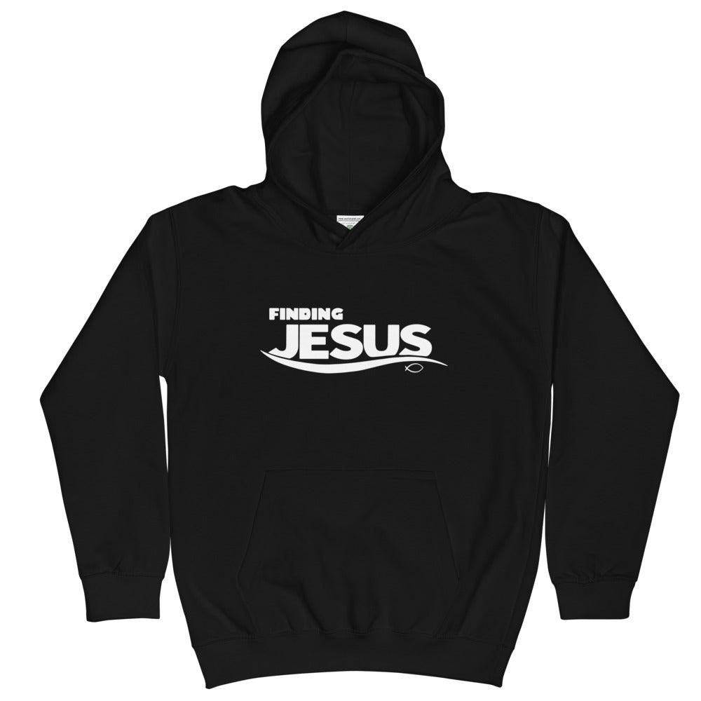 <strong>Finding Jesus</strong><br>Big Kid's Hoodie