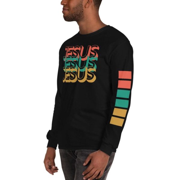 Jesus, Jesus, Jesus Adult Long Sleeve