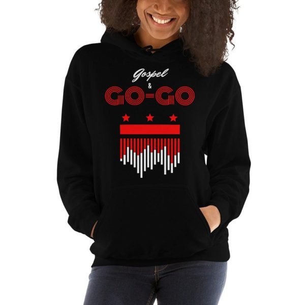 Gospel & Go-Go- DC Flag Edition-Adult Hoodie