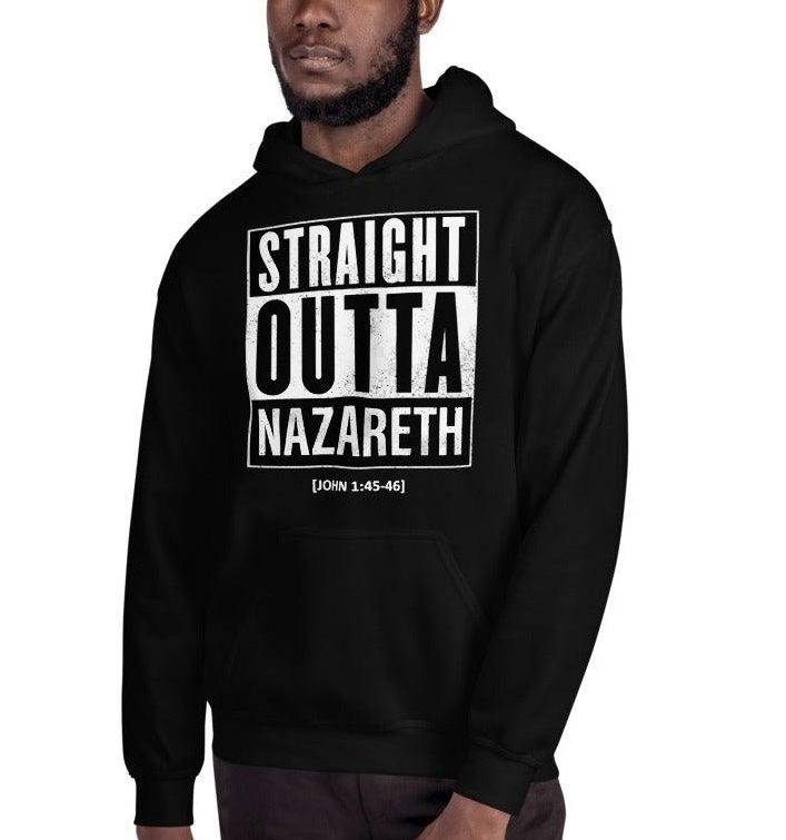 Straight Outta Nazareth Adult Hoodie