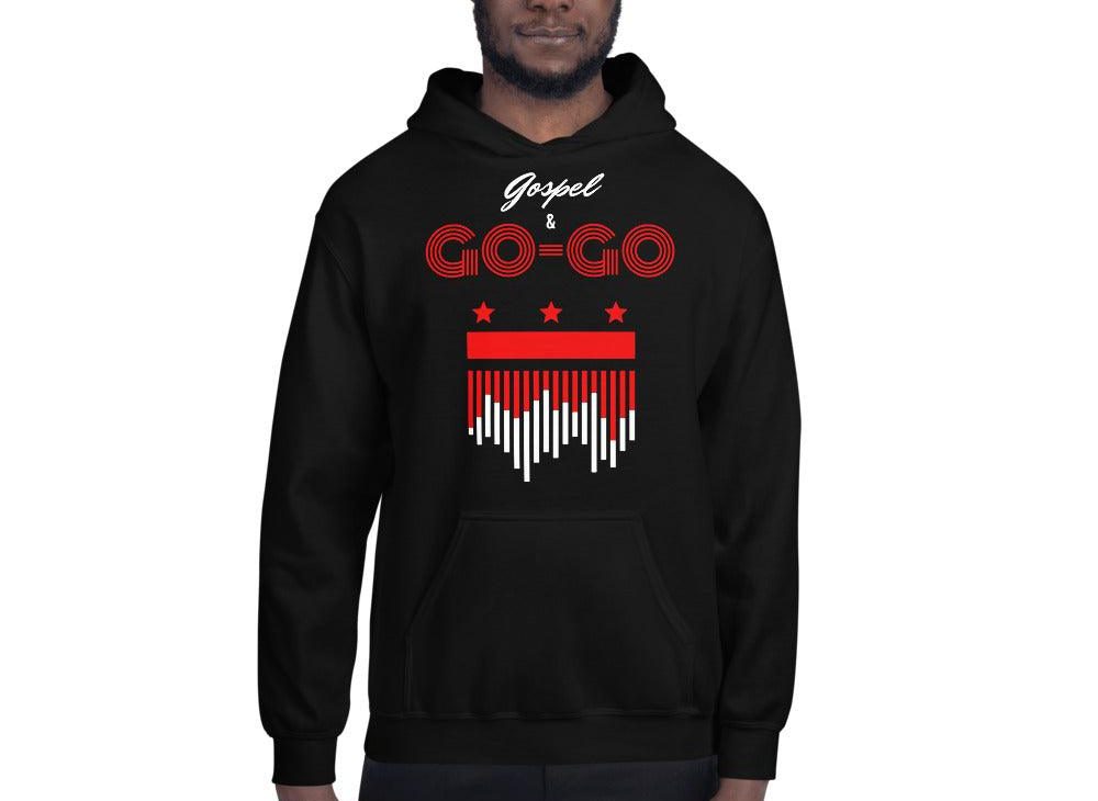 <strong>Gospel & Go-Go- "DC Flag Edition"</strong><br>Adult Hoodie