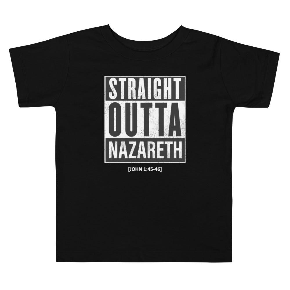 Straight Outta Nazareth-Little Kid's T-Shirt