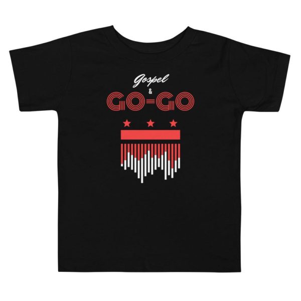 Gospel & Go-Go DC Flag Edition-Little Kid's T-Shirt