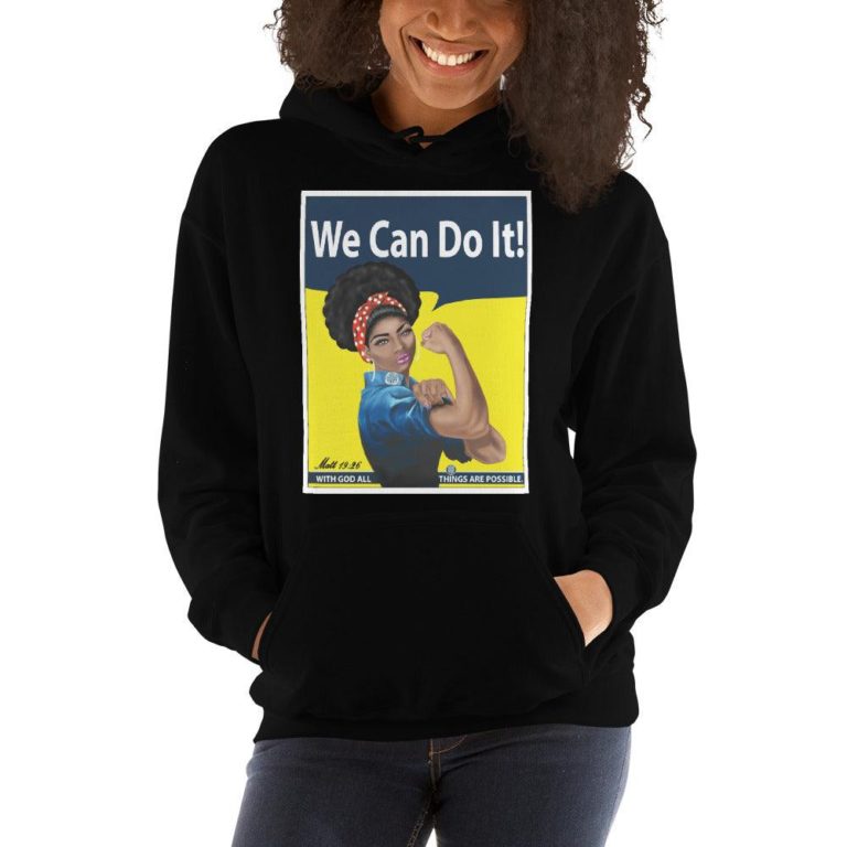 We Can Do It! Adult Hoodie