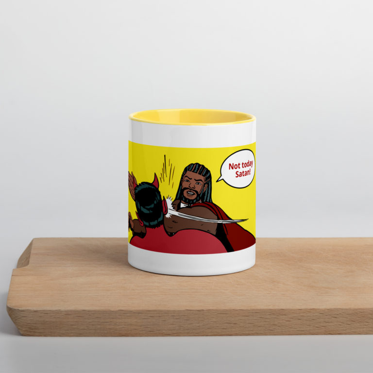 Not Today Satan! Coffee Mug