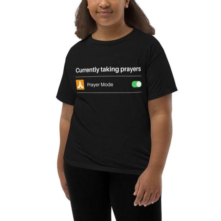 Currently Taking Prayers Big Kids T-Shirt