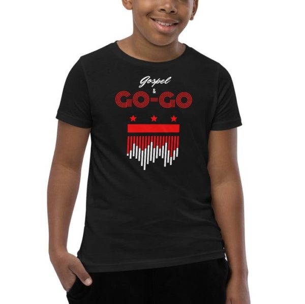Gospel & Go-Go DC Flag Edition-Big Kids T-Shirt