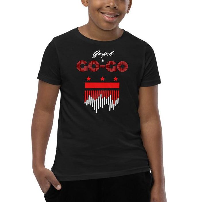 Gospel & Go-Go DC Flag Edition-Big Kids T-Shirt