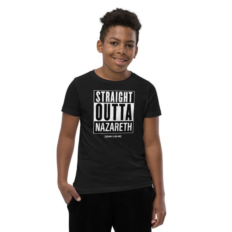 Straight Outta Nazareth Big Kids T-Shirt