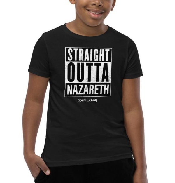 Straight Outta Nazareth Big Kids T-Shirt