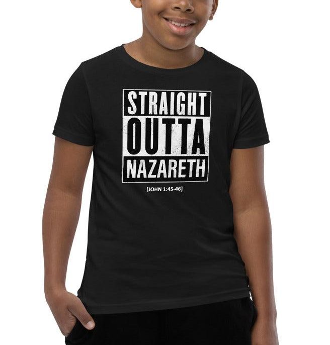 Straight Outta Nazareth Big Kids T-Shirt
