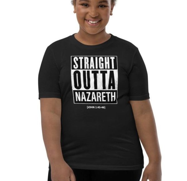 Straight Outta Nazareth Big Kids T-Shirt