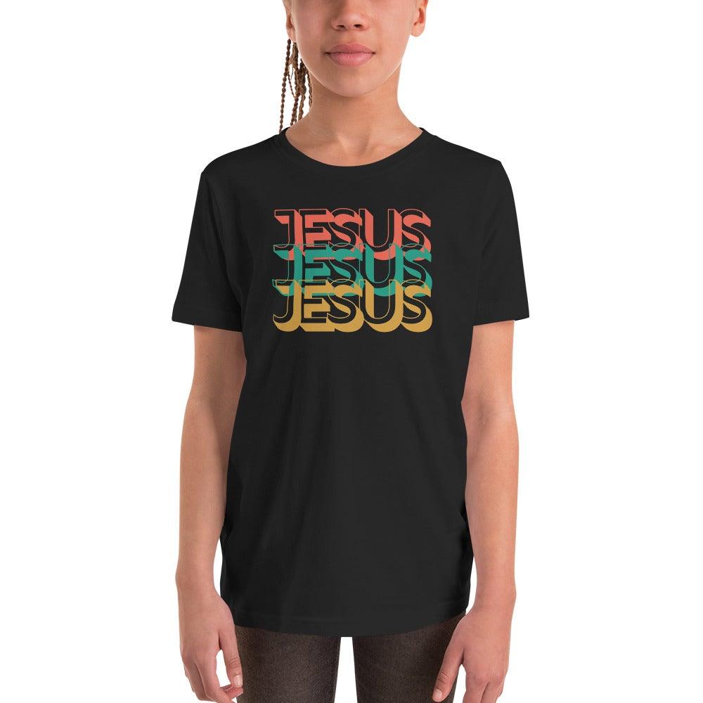 <strong>Jesus, Jesus, Jesus</strong><br>Big Kids T-Shirt