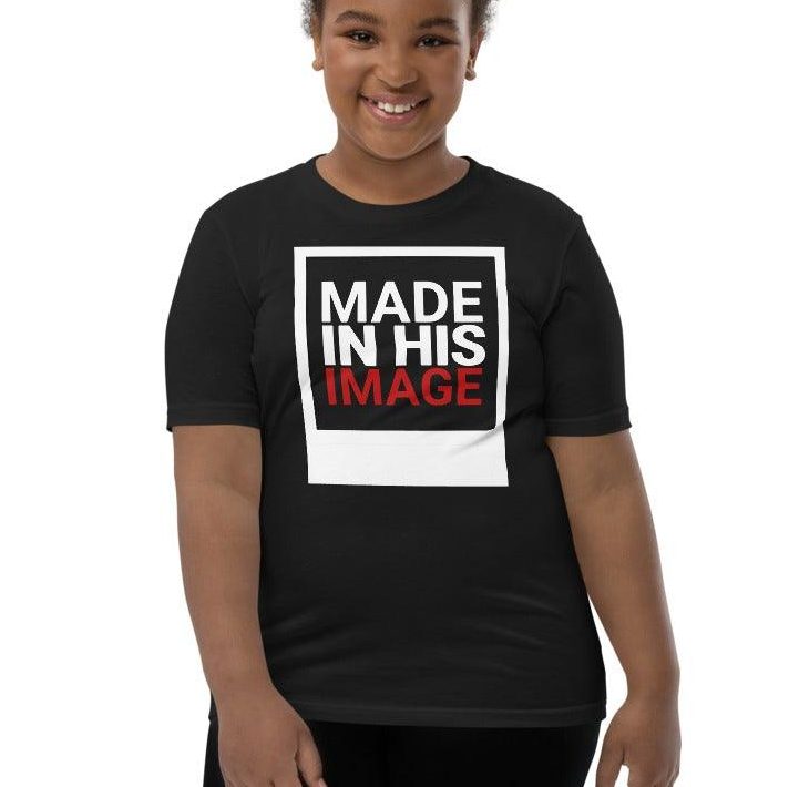 <strong>Made in His Image</strong><br>Big Kids T-Shirt