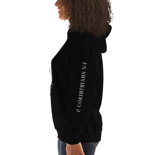 unisex-heavy-blend-hoodie-black-left-640da8115739b.jpg Walk by Faith Adult Hoodie