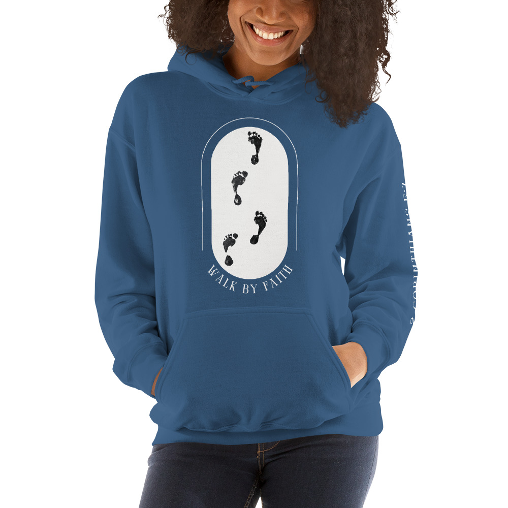 <strong>Walk by Faith</strong><br>Adult Hoodie