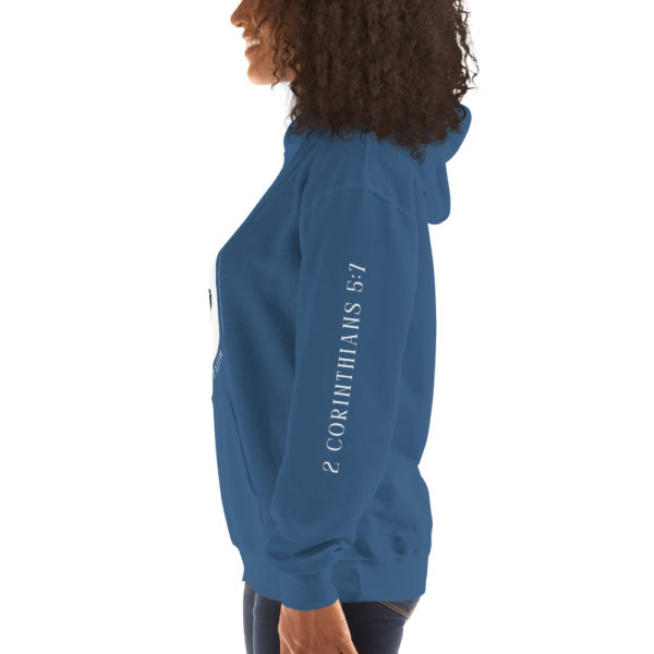 unisex-heavy-blend-hoodie-indigo-blue-left-640da8115a35f.jpg Walk by Faith Adult Hoodie
