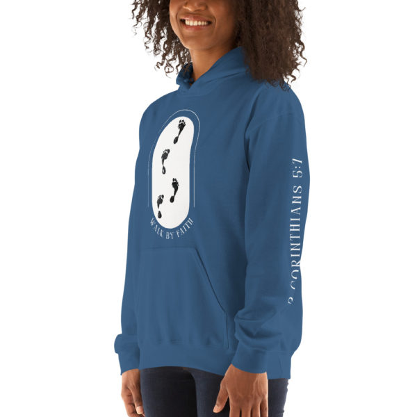 unisex-heavy-blend-hoodie-indigo-blue-left-front-640da81159b5b.jpg Walk by Faith Adult Hoodie