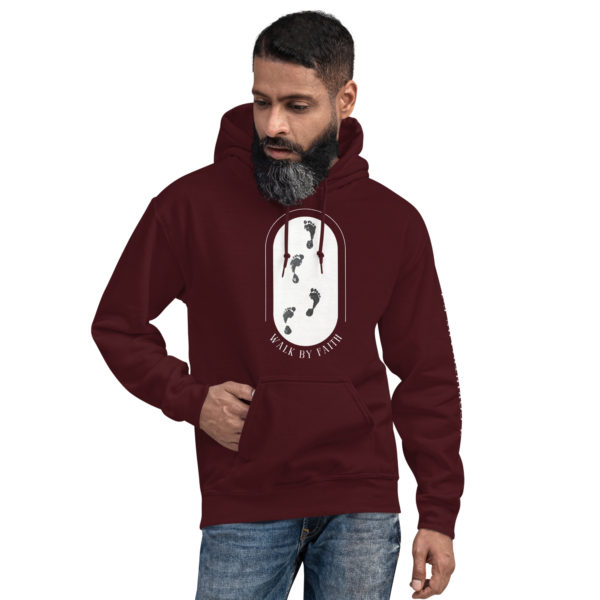 unisex-heavy-blend-hoodie-maroon-front-640da81155dd9.jpg Walk by Faith Adult Hoodie