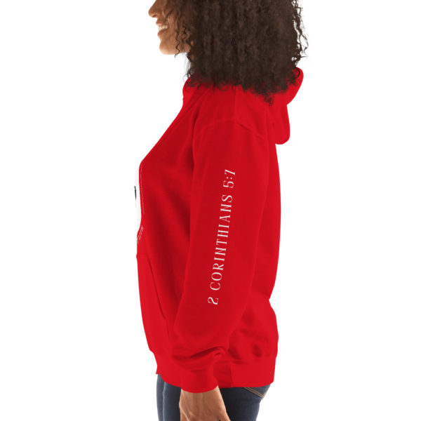 unisex-heavy-blend-hoodie-red-left-640da81158cdf.jpg Walk by Faith Adult Hoodie