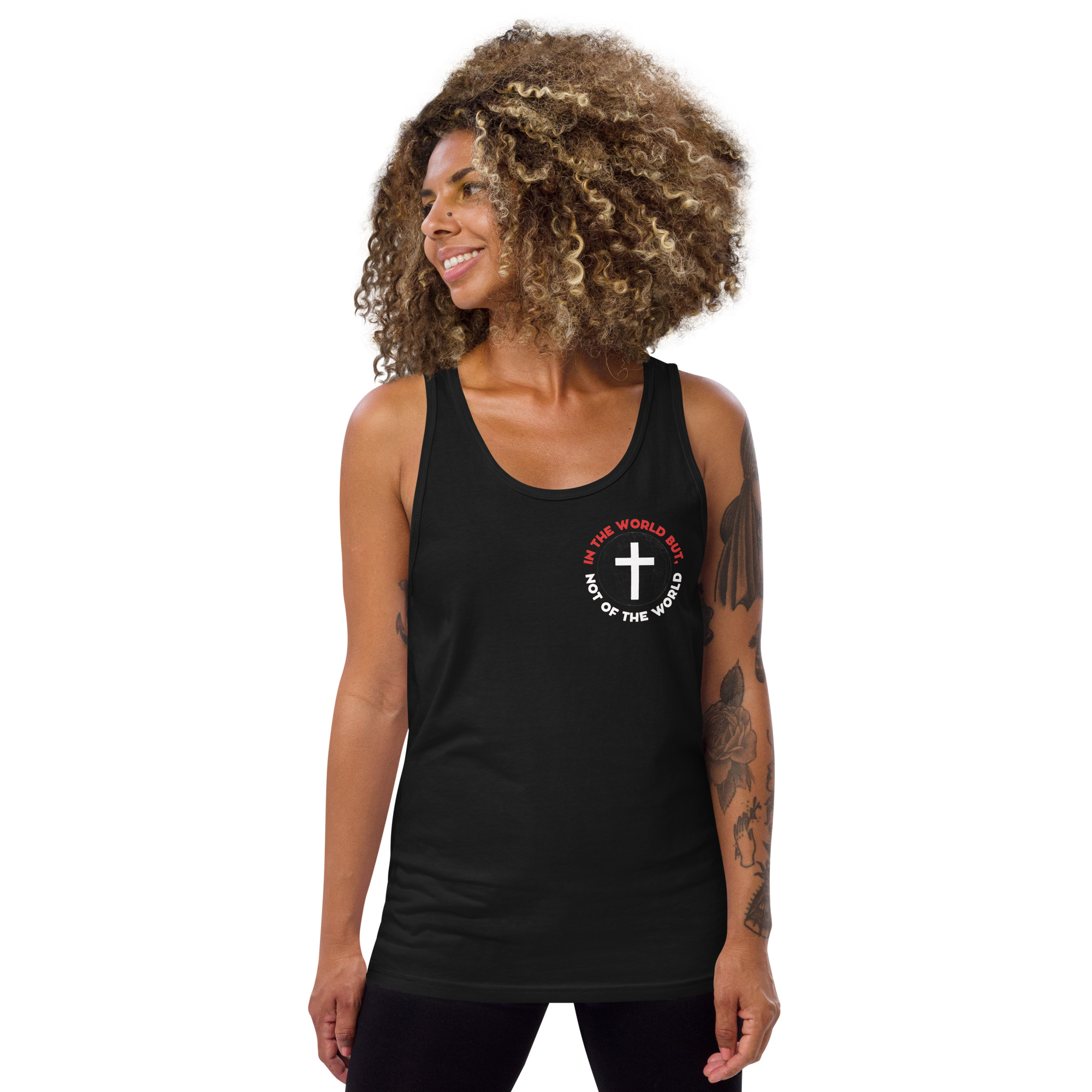 <strong>In The World, Not Of..</strong><br>Adult Tank Top