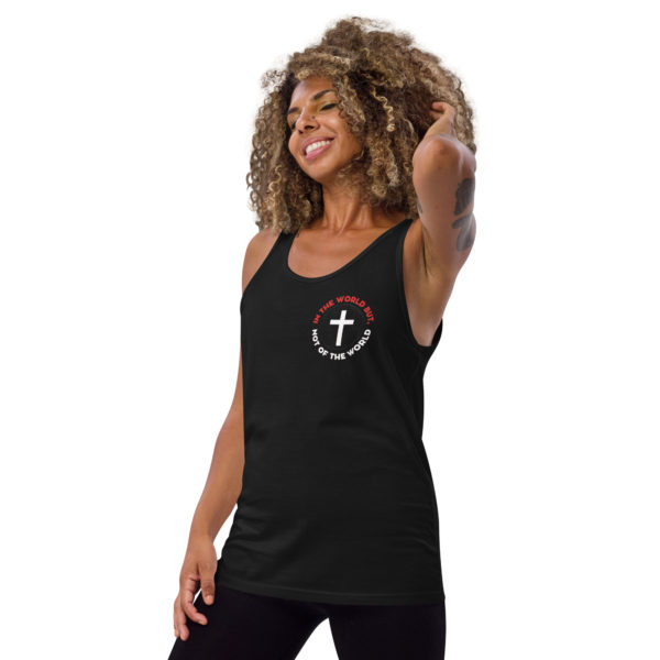 In The World, Not Of.. Adult Tank Top
