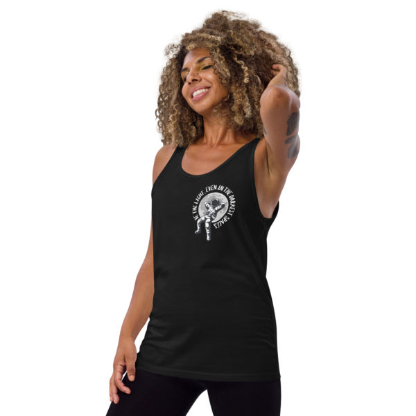 mens-staple-tank-top-black-left-front-64c7a227d01a6.jpg Be The Light Adult Tank Top