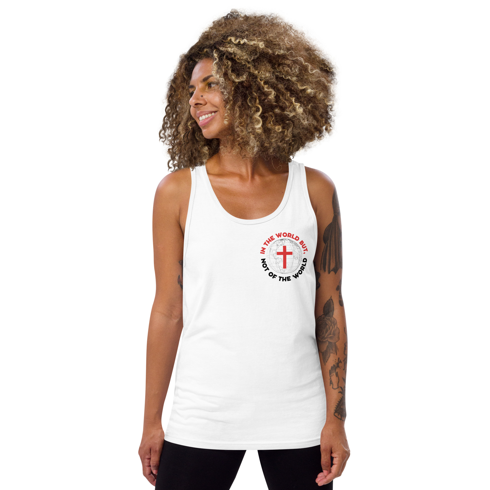 <strong>In The World, Not Of..</strong><br>Adult Tank Top
