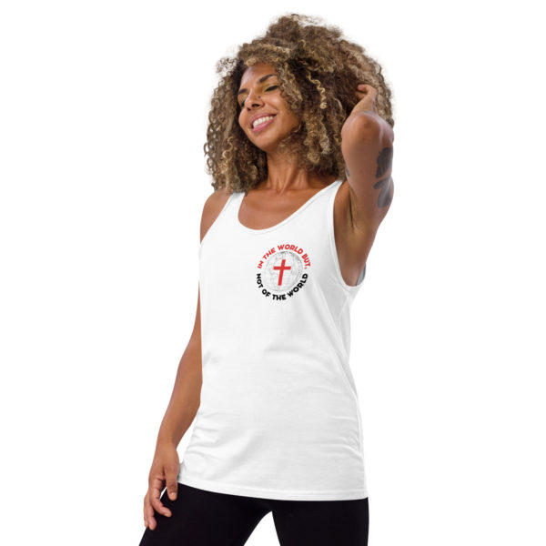 In The World, Not Of.. Adult Tank Top